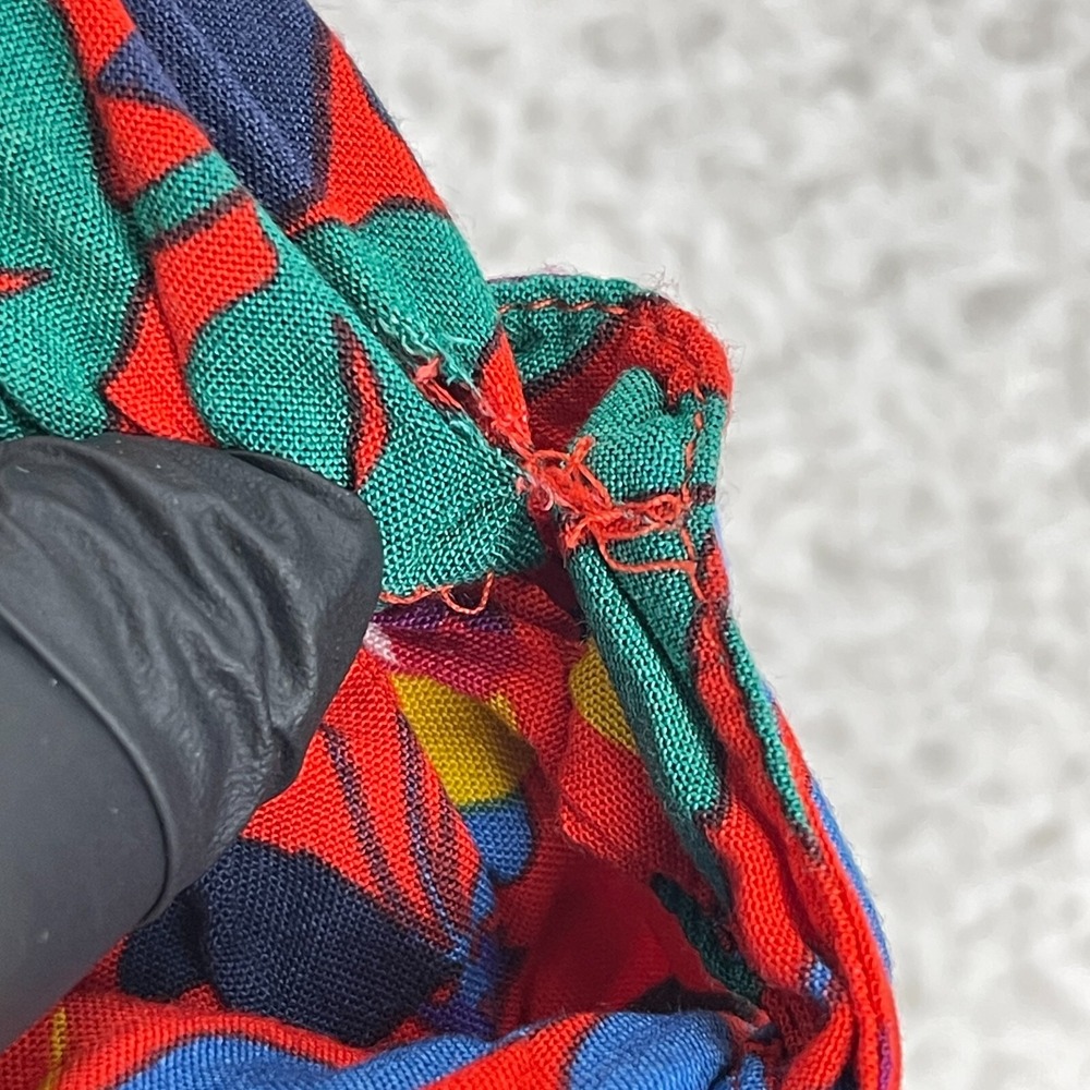 Maeve Blithe Button-Up Fruit Novelty Shirt Womens Size 4 Red Long Sleeve - Picture 7 of 16